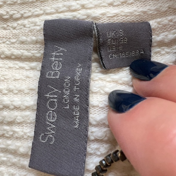 Sweaty Betty Rest Up Bouclé Half Zip Pullover - Picture 7 of 7